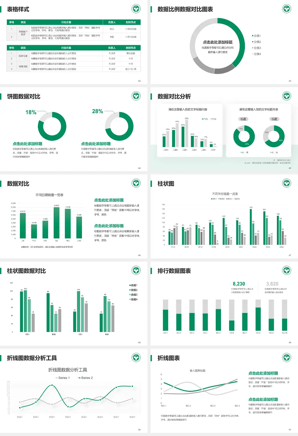 富顺县人民医院医院简介/日常通用PPT模板16:9格式幻灯片预览图6