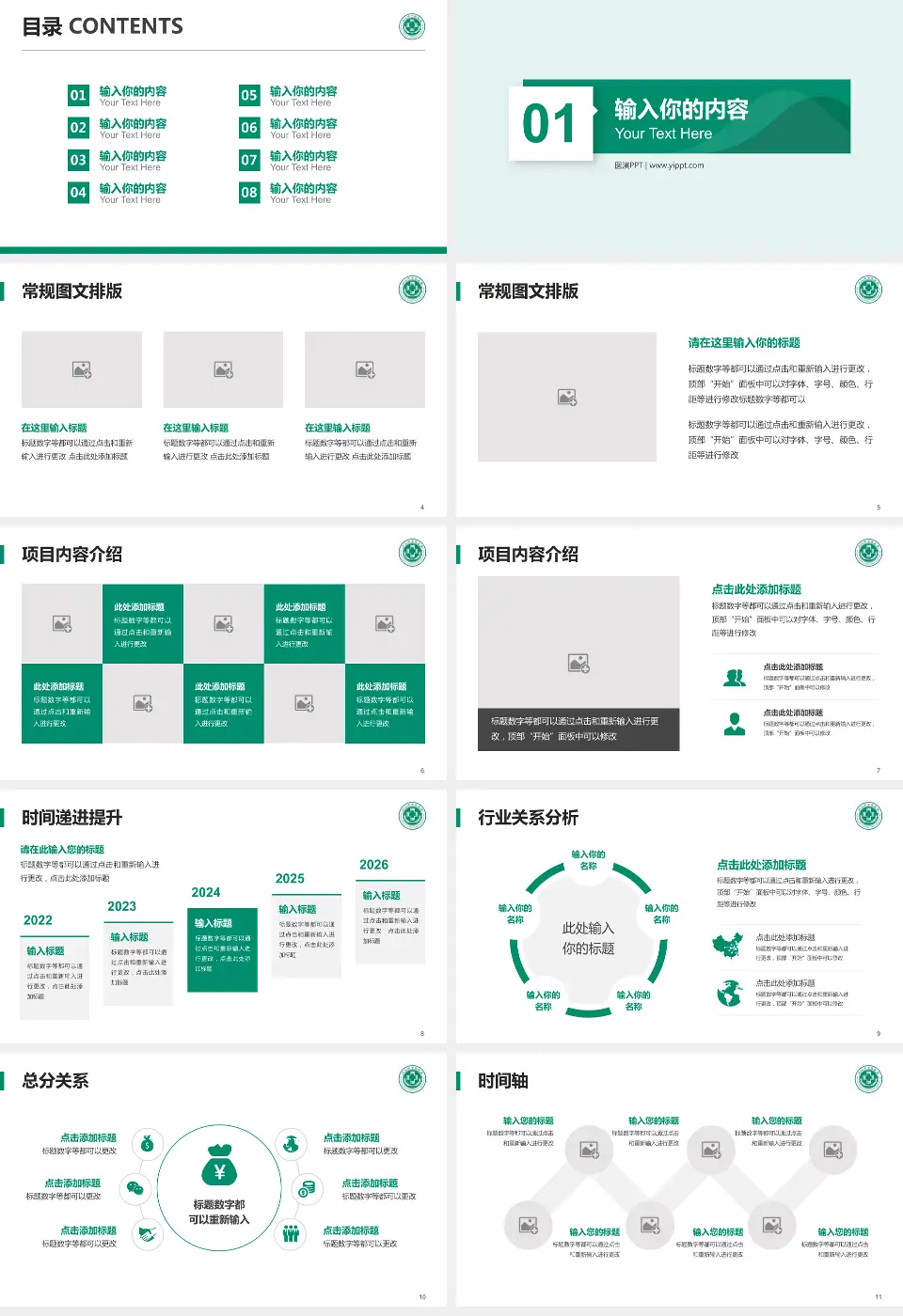 内江市中医医院财务与预算报告PPT模板16:9格式幻灯片预览图2