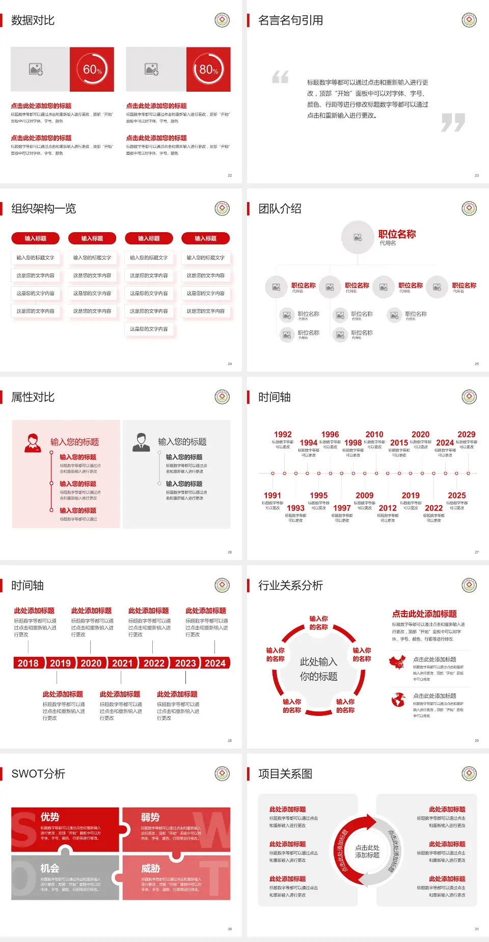 阳城县人民医院医院简介/日常通用PPT模板4:3格式幻灯片预览图4
