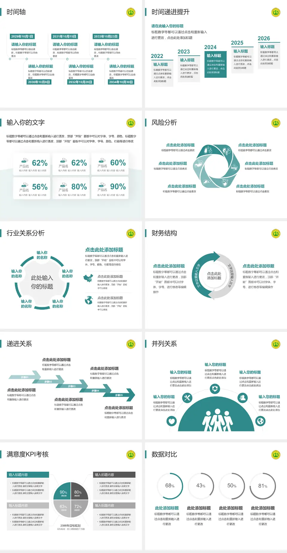 南充市高坪区人民医院病例分享与讨论PPT模板4:3格式幻灯片预览图3