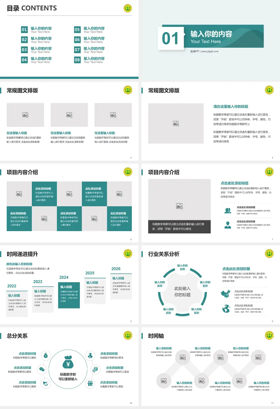 南充市高坪区人民医院财务与预算报告PPT模板16:9格式幻灯片预览图2
