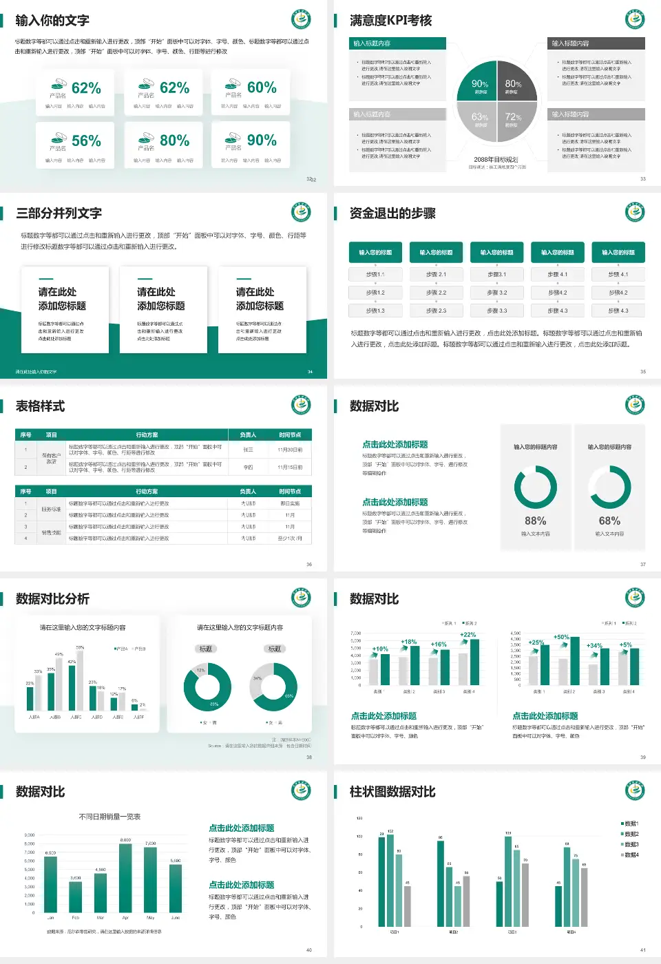 巴中市中医院科研成果展示PPT模板16:9格式幻灯片预览图5
