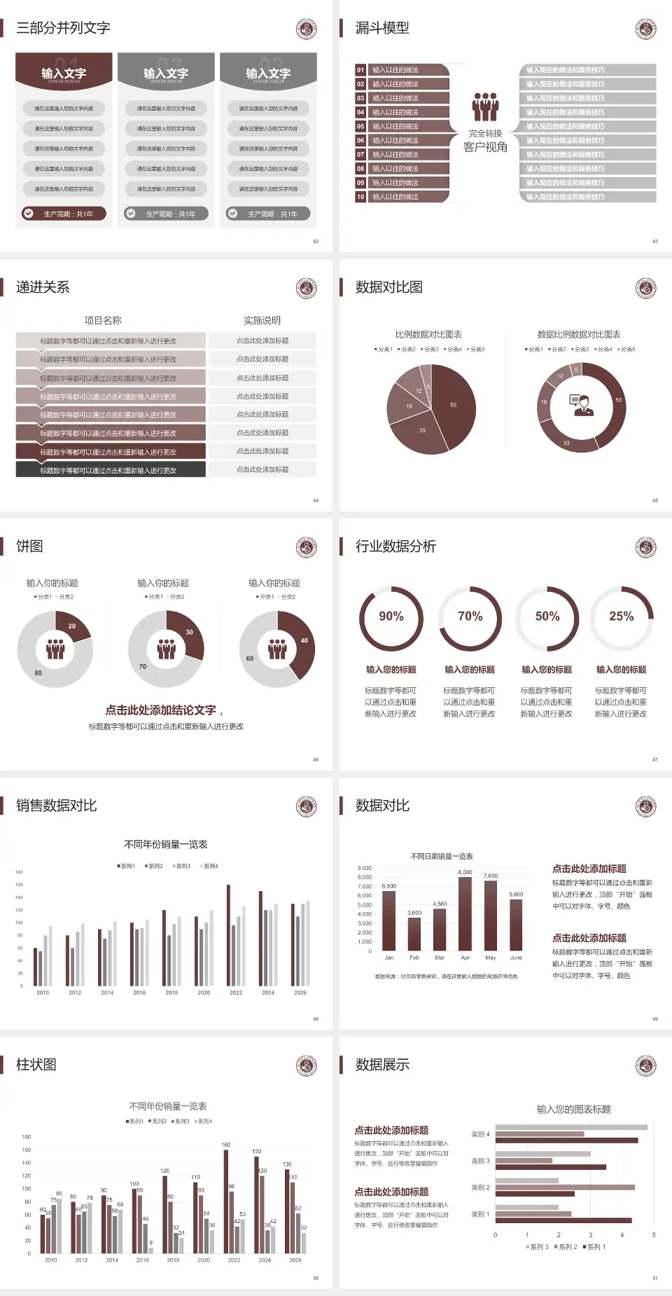 乐山市中医医院患者教育与指导PPT模板4:3格式幻灯片预览图6