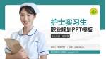 南充市高坪区人民医院护理专业职业生涯规划PPT模板_幻灯片封面预览图