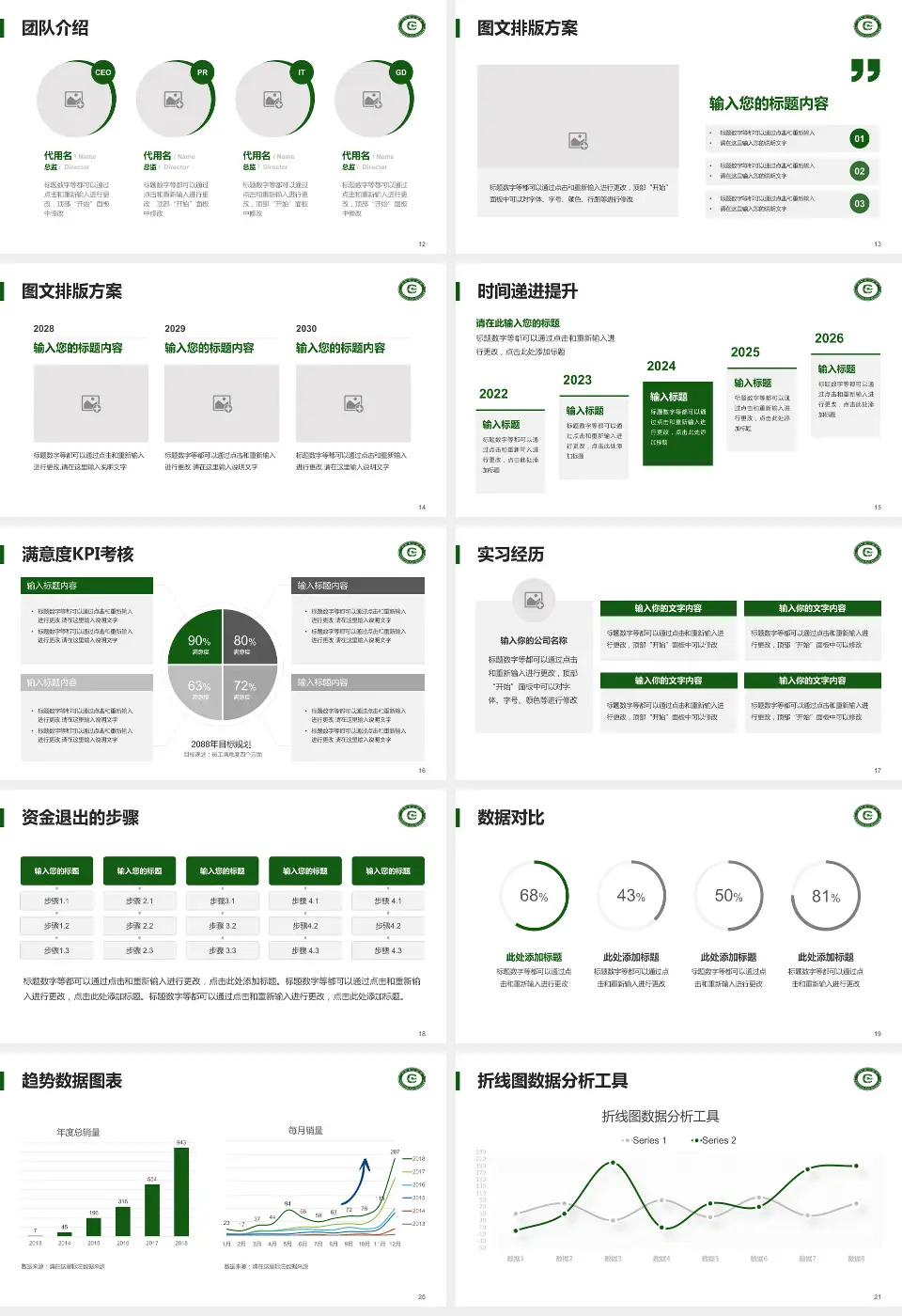 运城市眼科医院培训与教育PPT模板16:9格式幻灯片预览图3