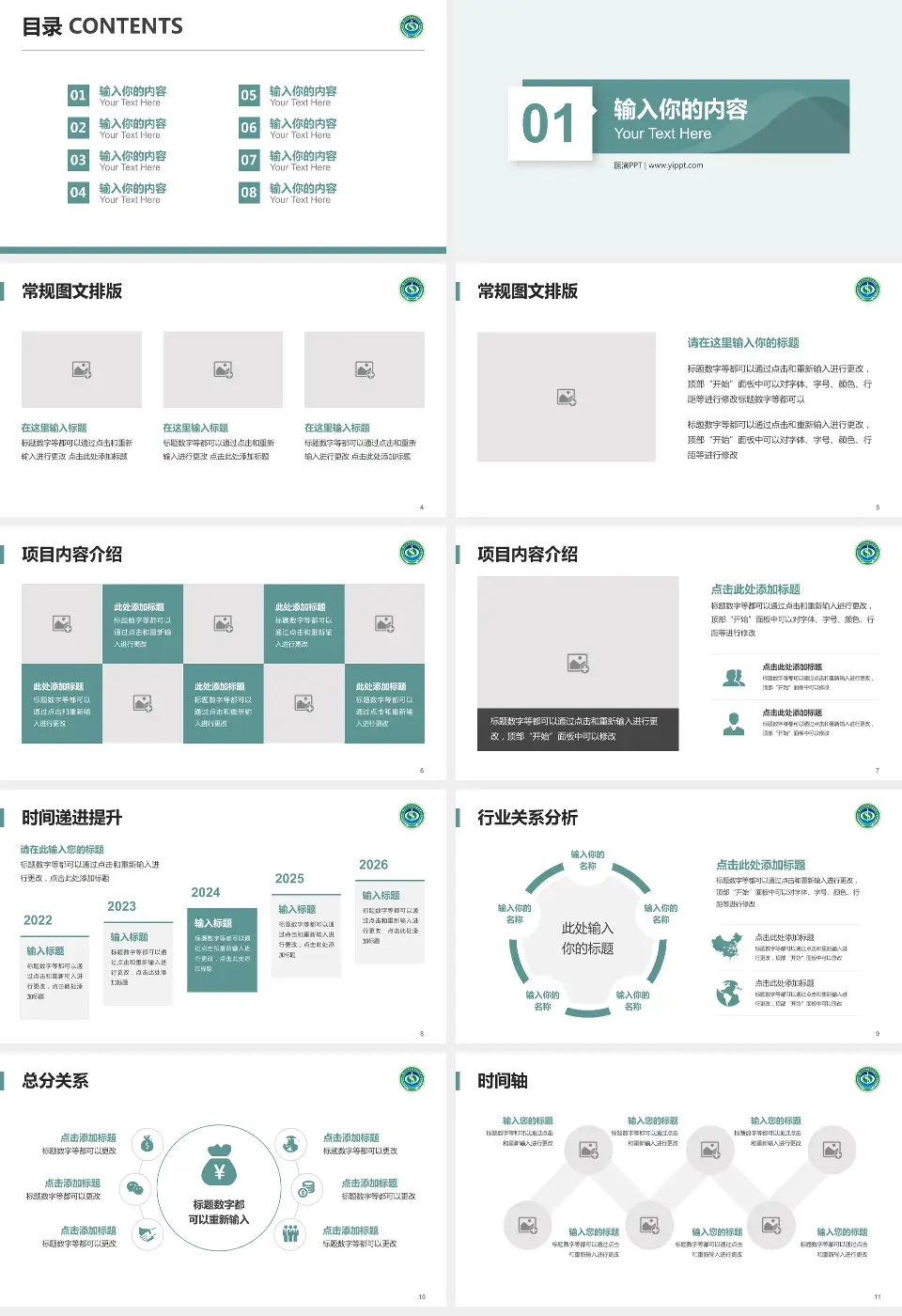 凉山彝族自治州中西医结合医院财务与预算报告PPT模板16:9格式幻灯片预览图2