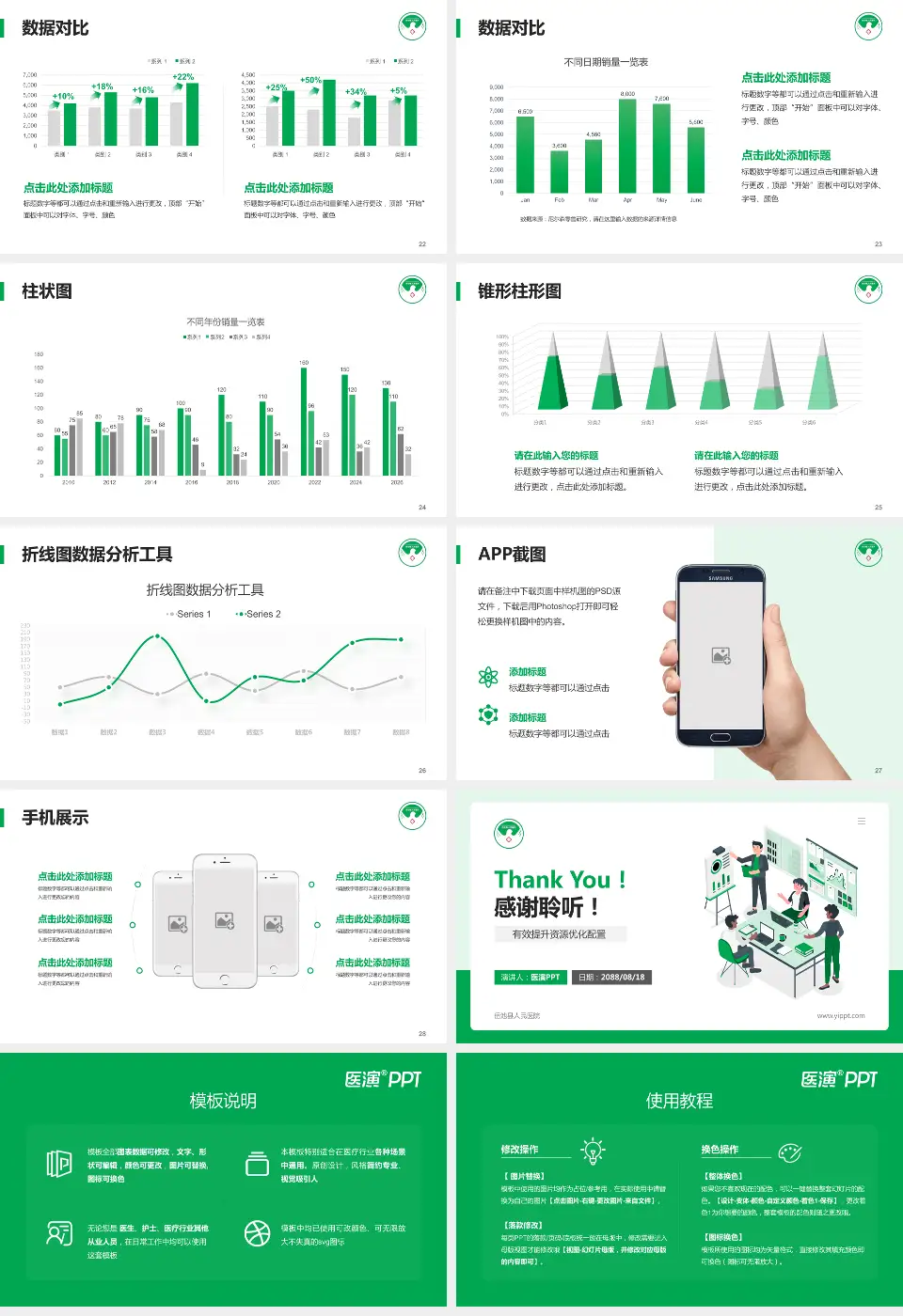岳池县人民医院财务与预算报告PPT模板16:9格式幻灯片预览图4