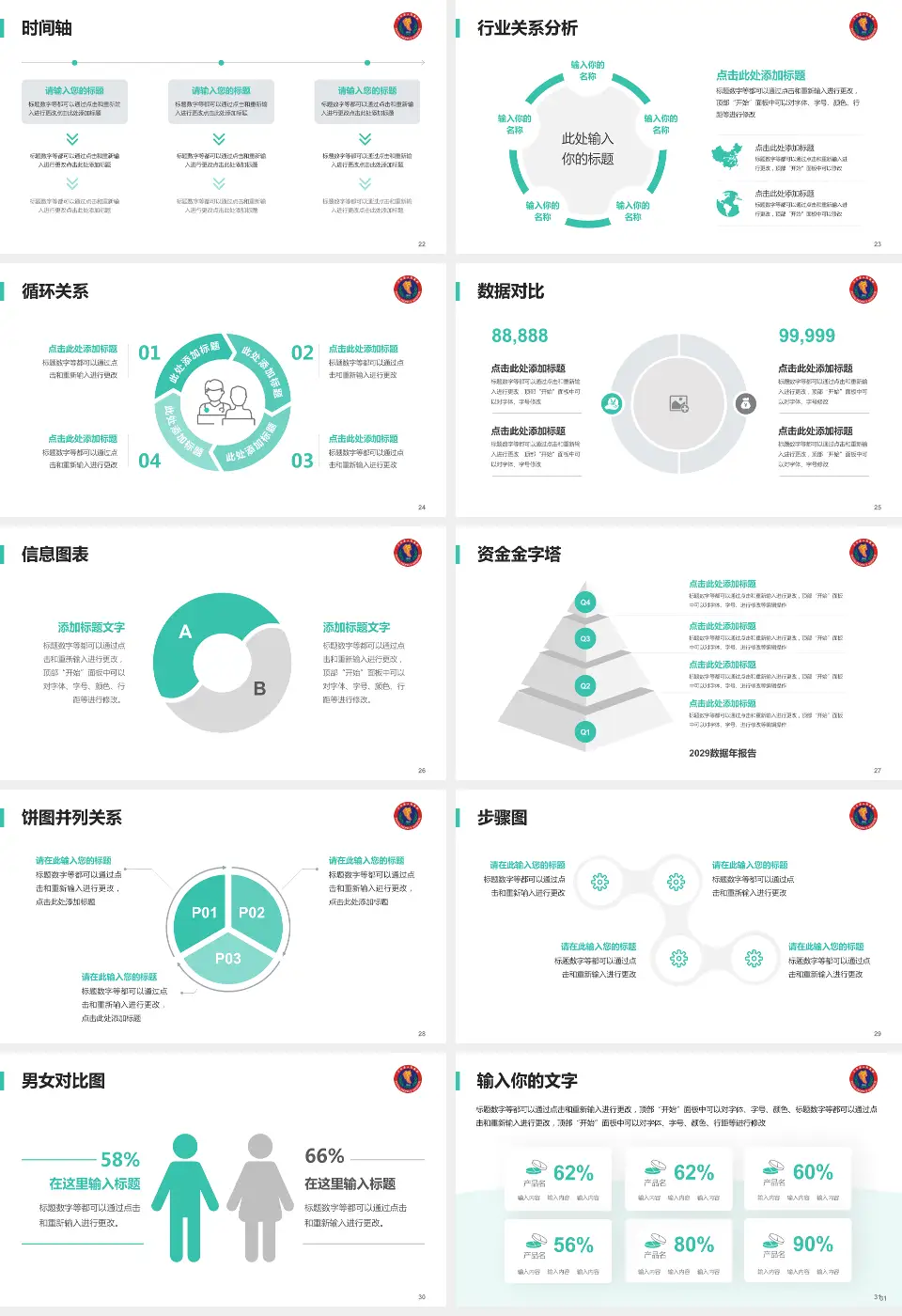 三台县人民医院医院管理报告PPT模板16:9格式幻灯片预览图4