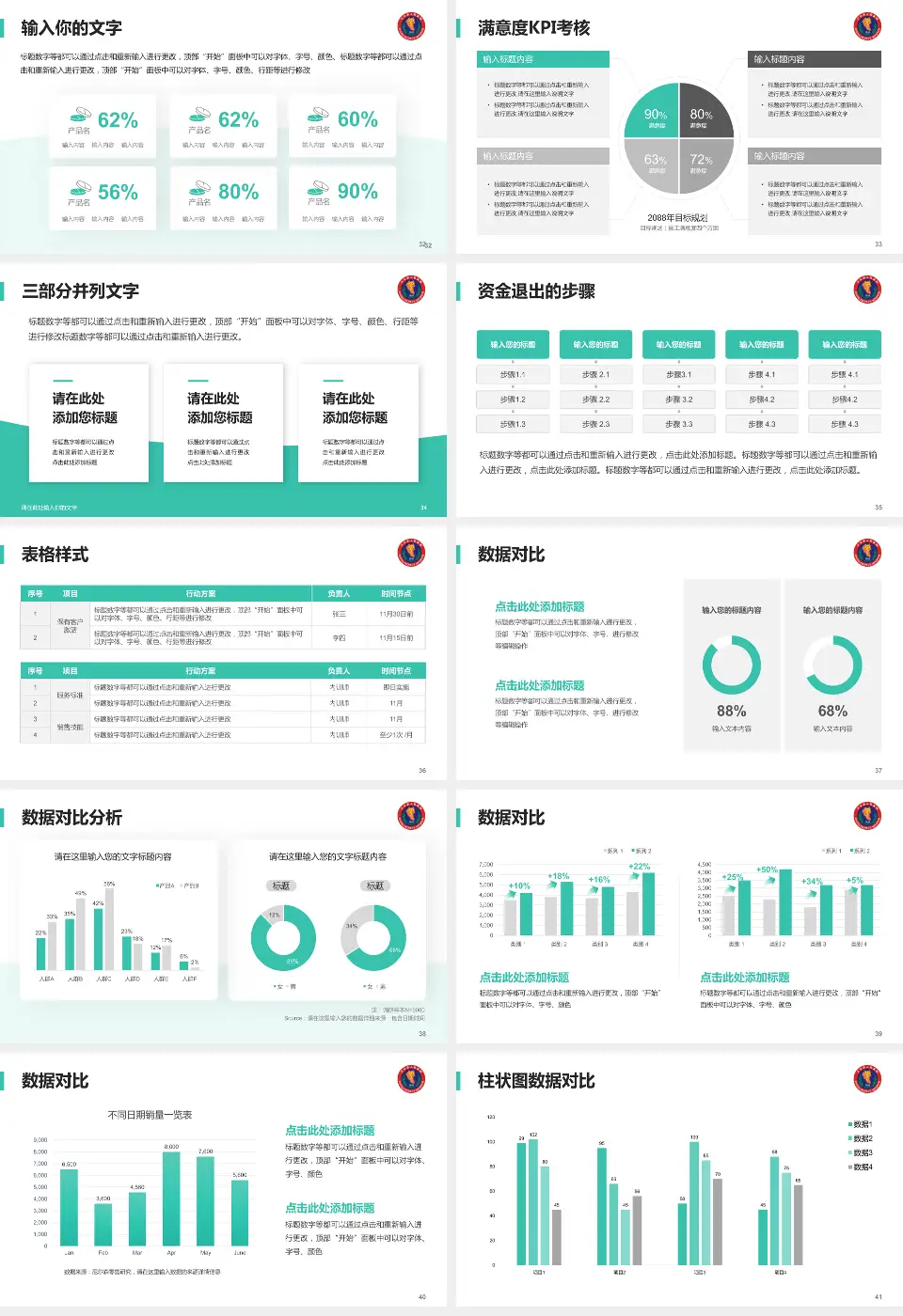 三台县人民医院科研成果展示PPT模板16:9格式幻灯片预览图5