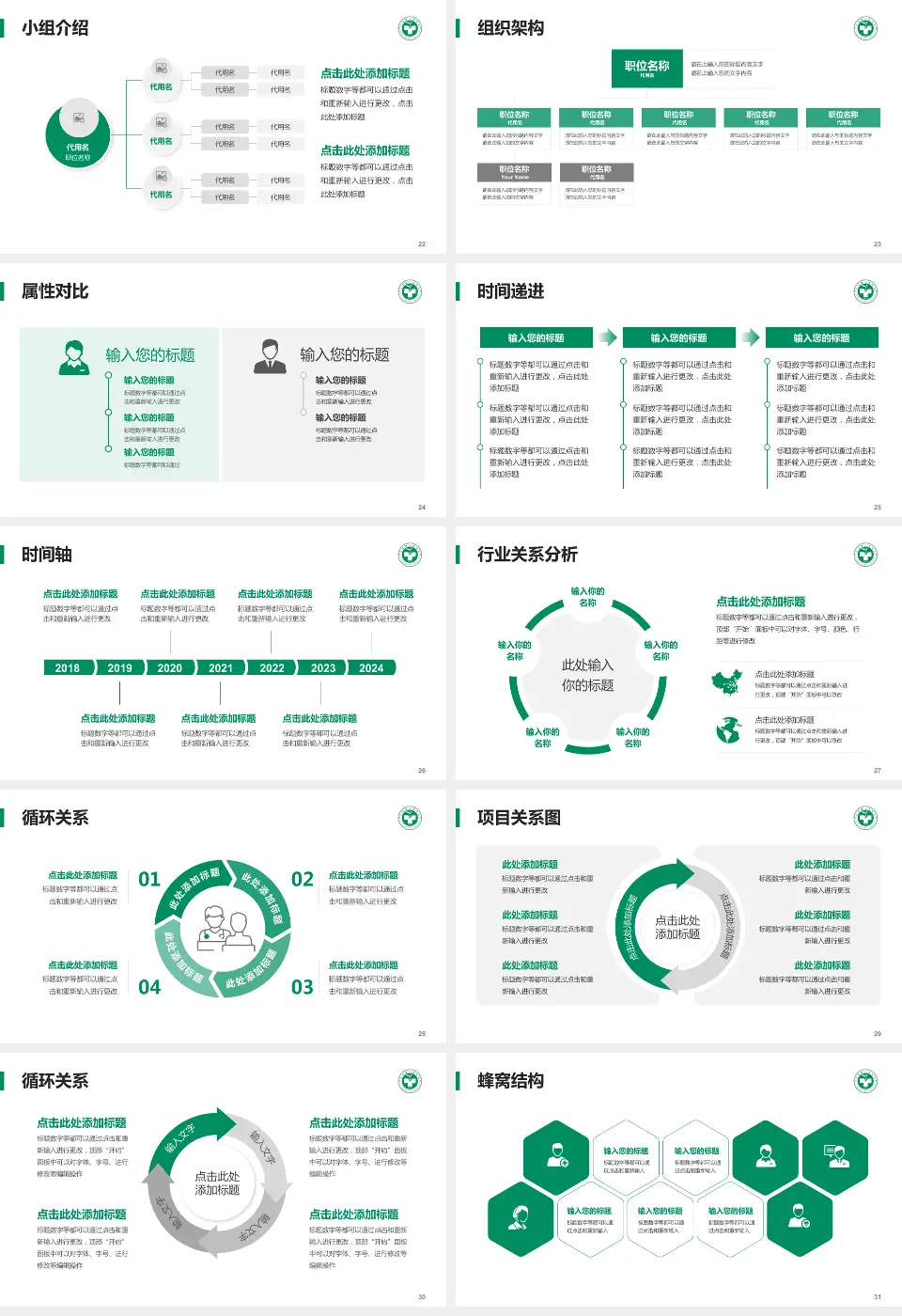 富顺县人民医院品管圈PDCA演示专用PPT模板16:9格式幻灯片预览图4