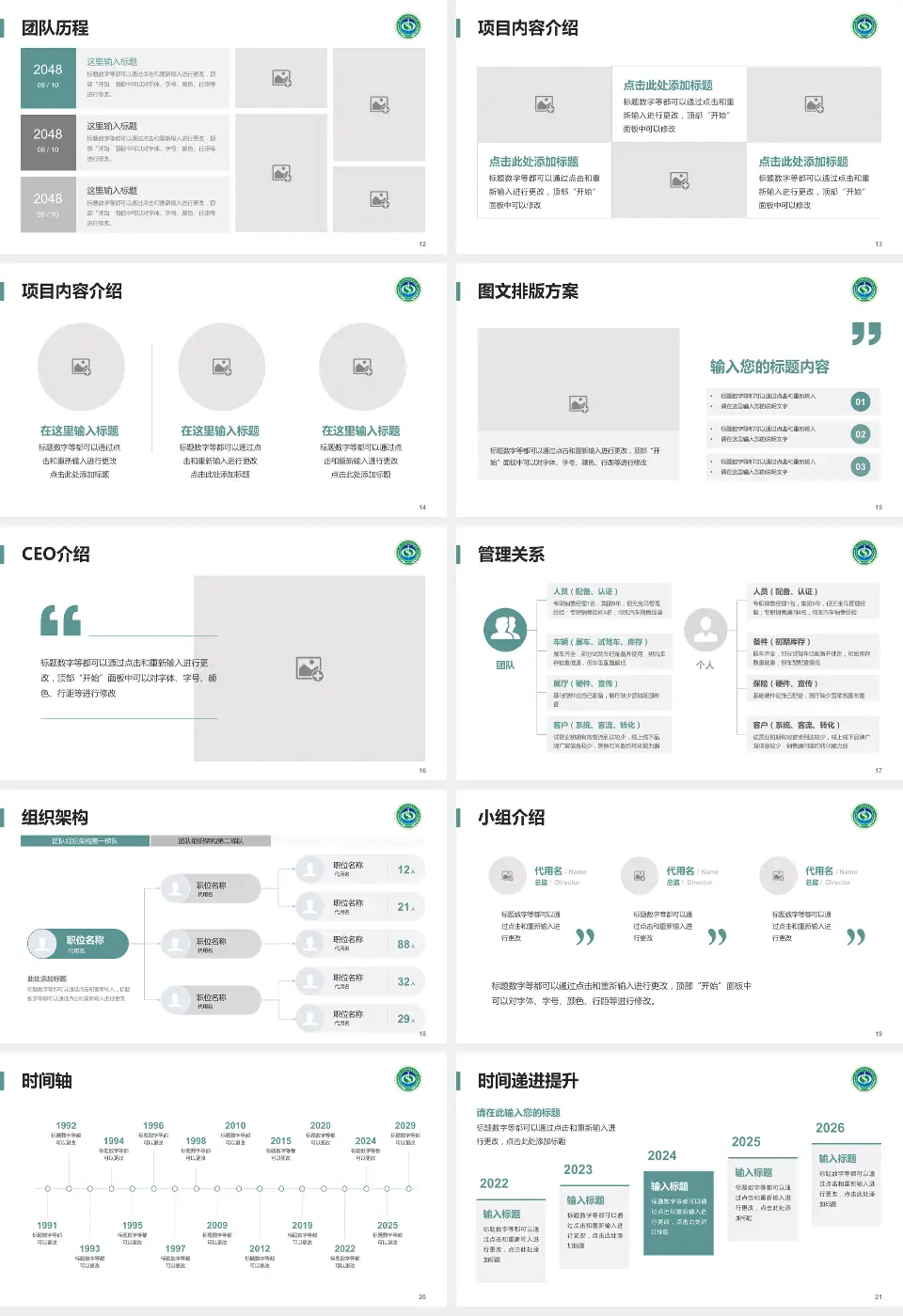 凉山彝族自治州中西医结合医院医院管理报告PPT模板16:9格式幻灯片预览图3