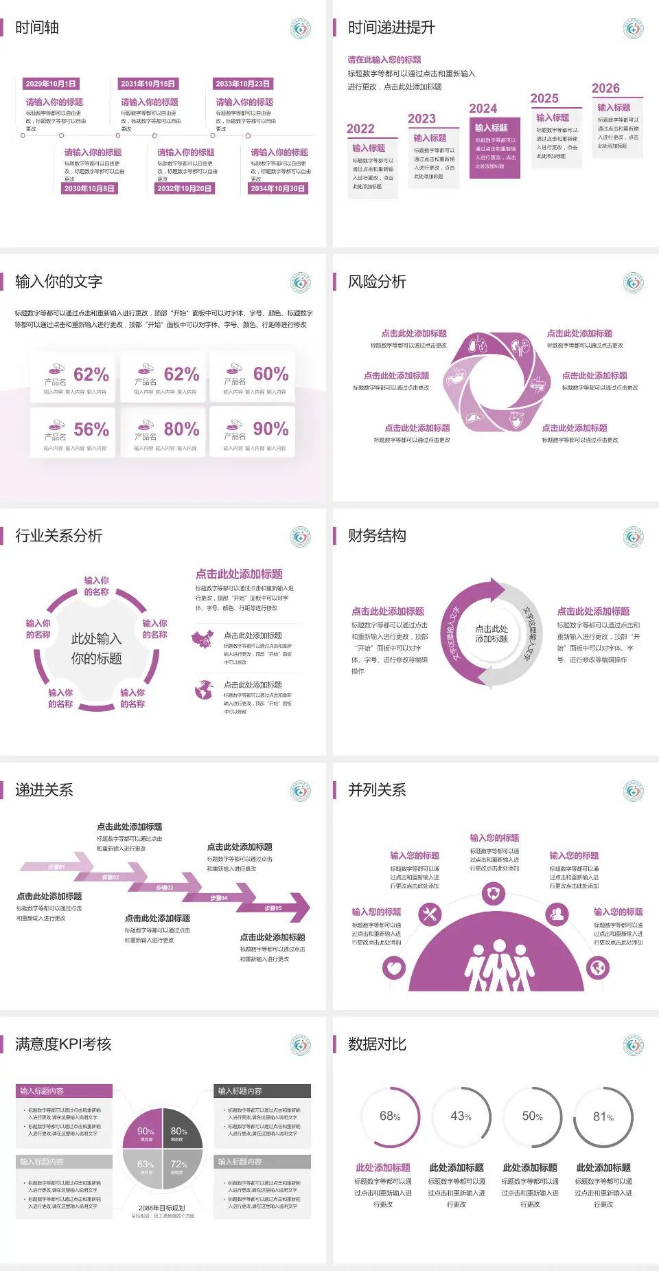 富顺县妇幼保健院病例分享与讨论PPT模板4:3格式幻灯片预览图3