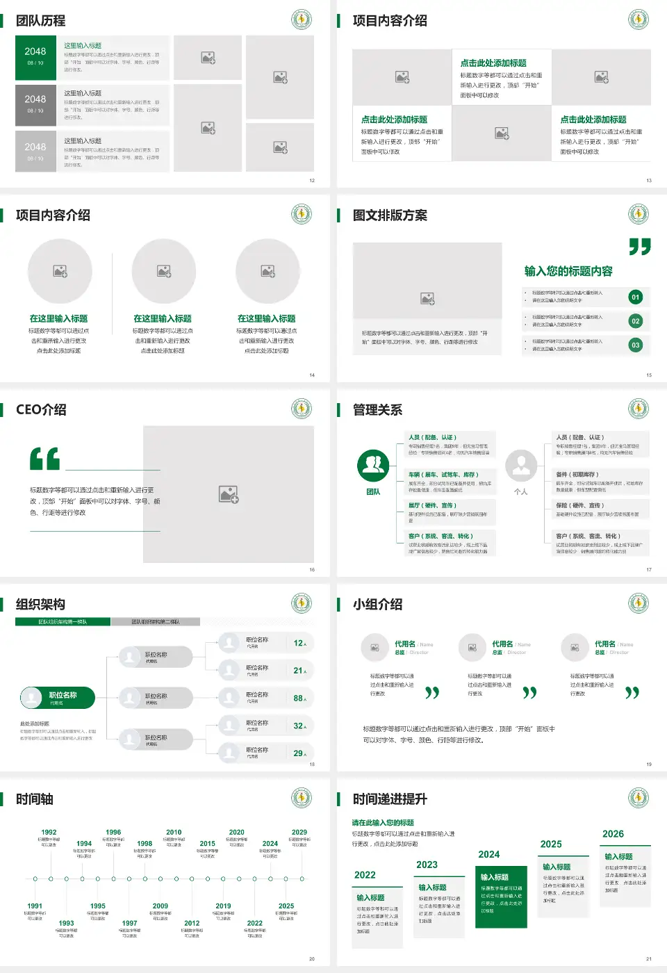 宜宾市第二人民医院总院院区医院管理报告PPT模板16:9格式幻灯片预览图3