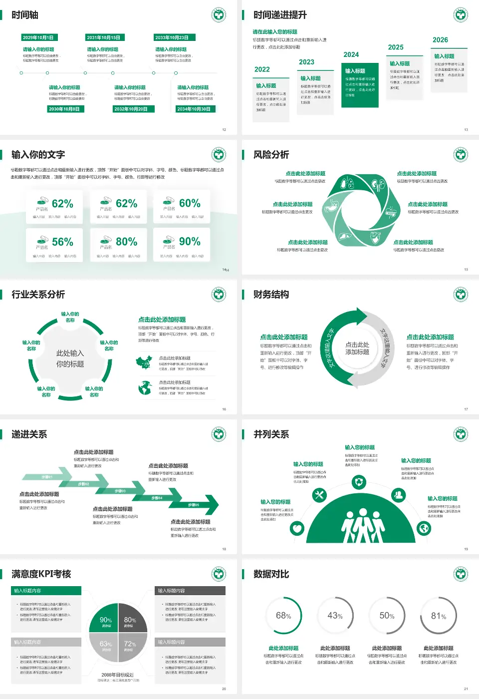 富顺县人民医院病例分享与讨论PPT模板16:9格式幻灯片预览图3