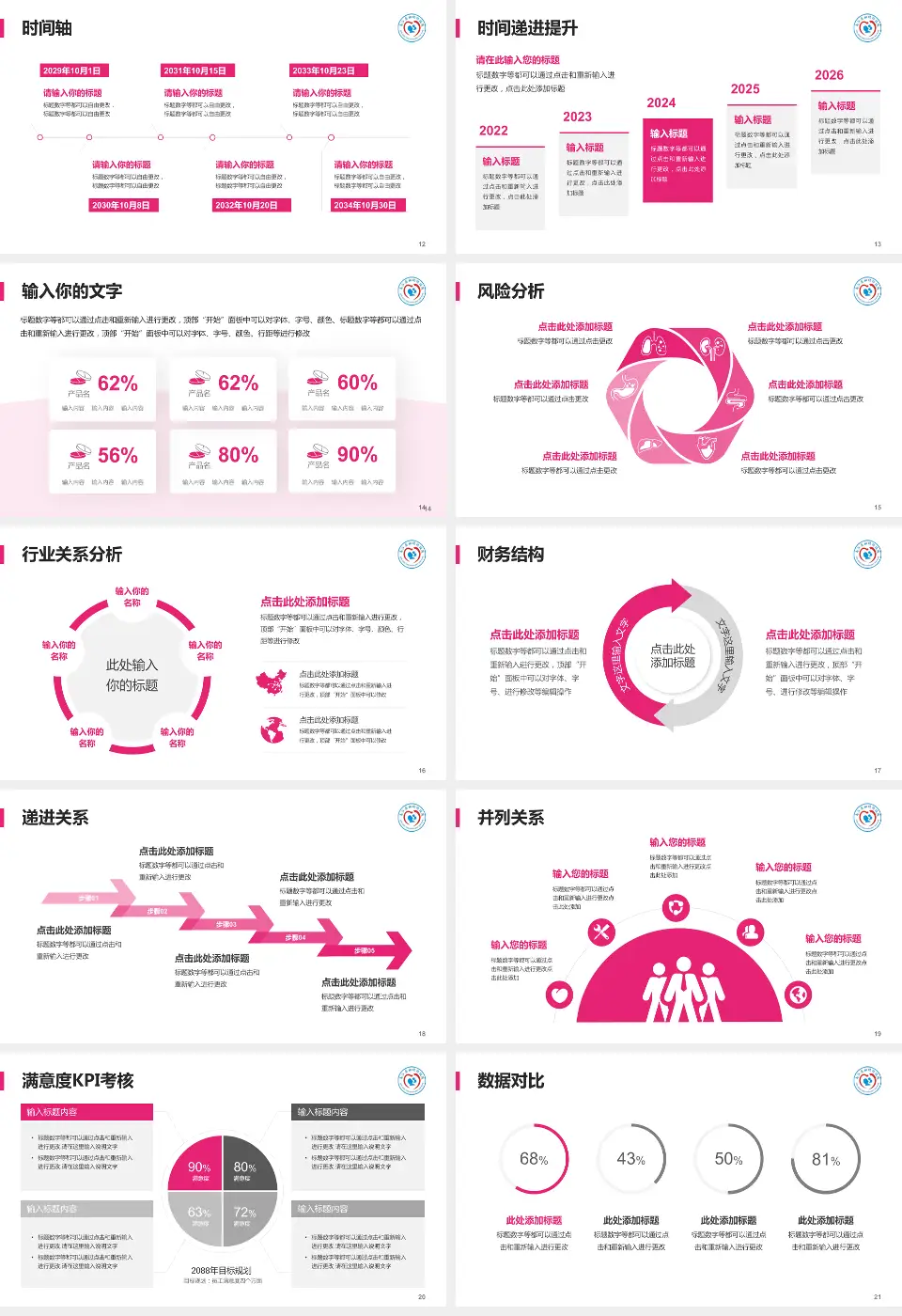 南江县妇幼保健院病例分享与讨论PPT模板16:9格式幻灯片预览图3