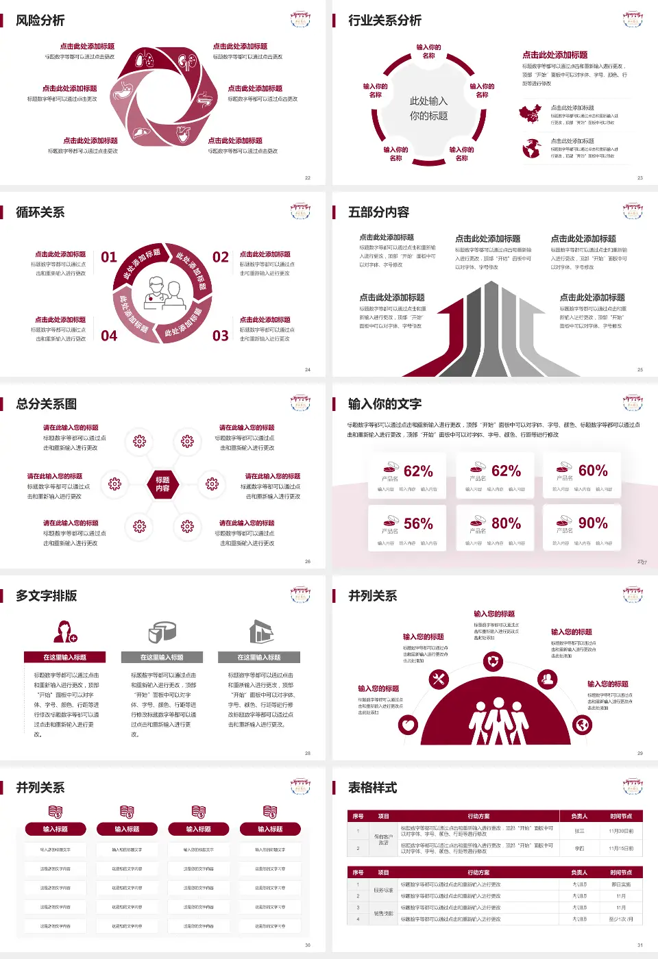四川大学华西医院院本部科室介绍与推广PPT模板16:9格式幻灯片预览图4