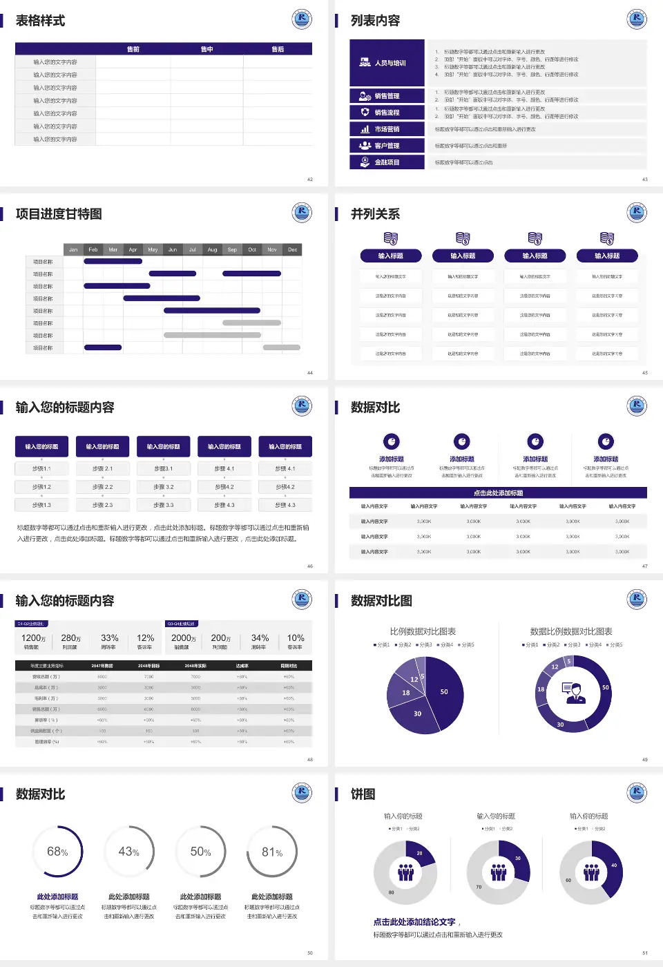 仁寿县人民医院医疗行业比赛专用PPT模板16:9格式幻灯片预览图6