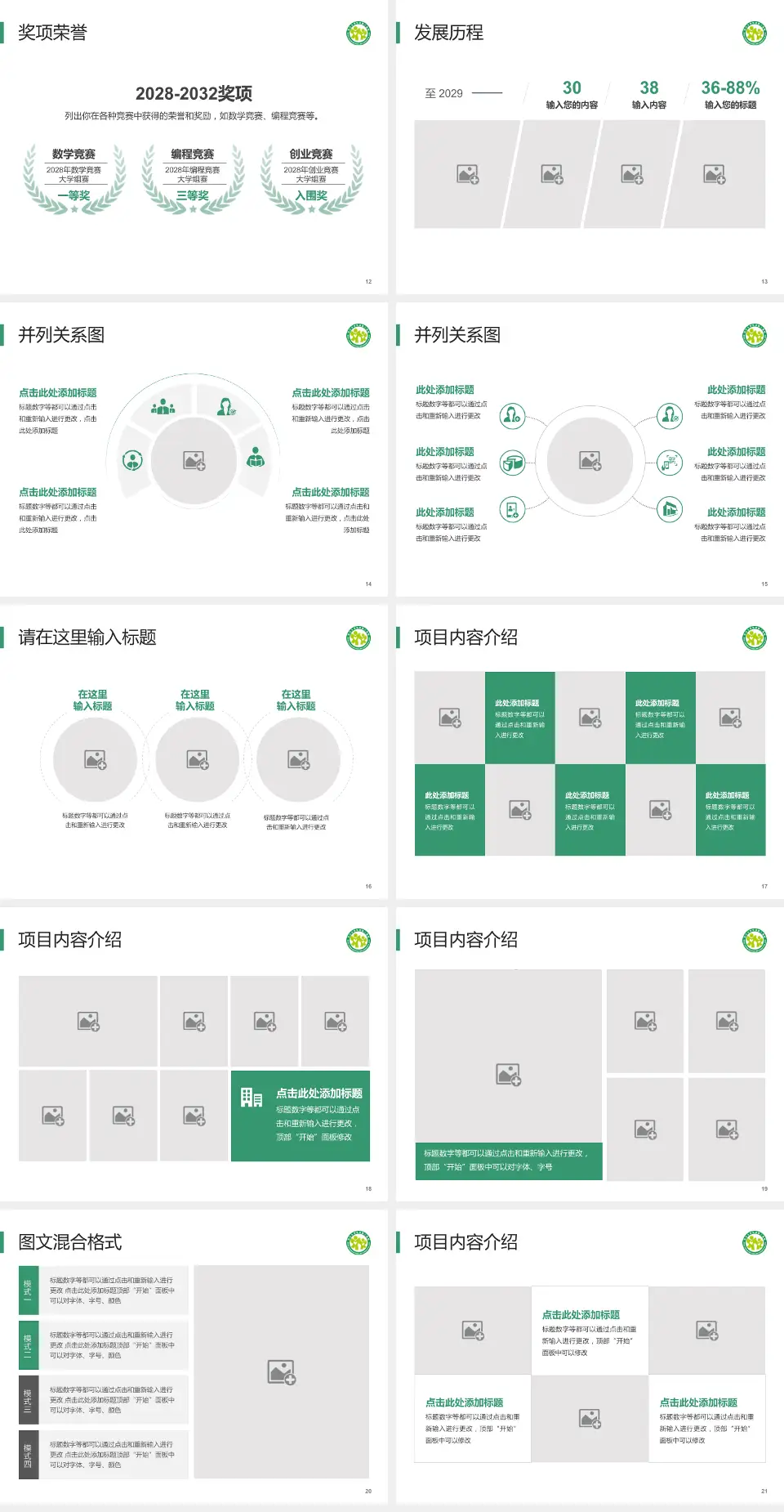 四川大学华西第二医院护理专业职业生涯规划PPT模板4:3格式幻灯片预览图3