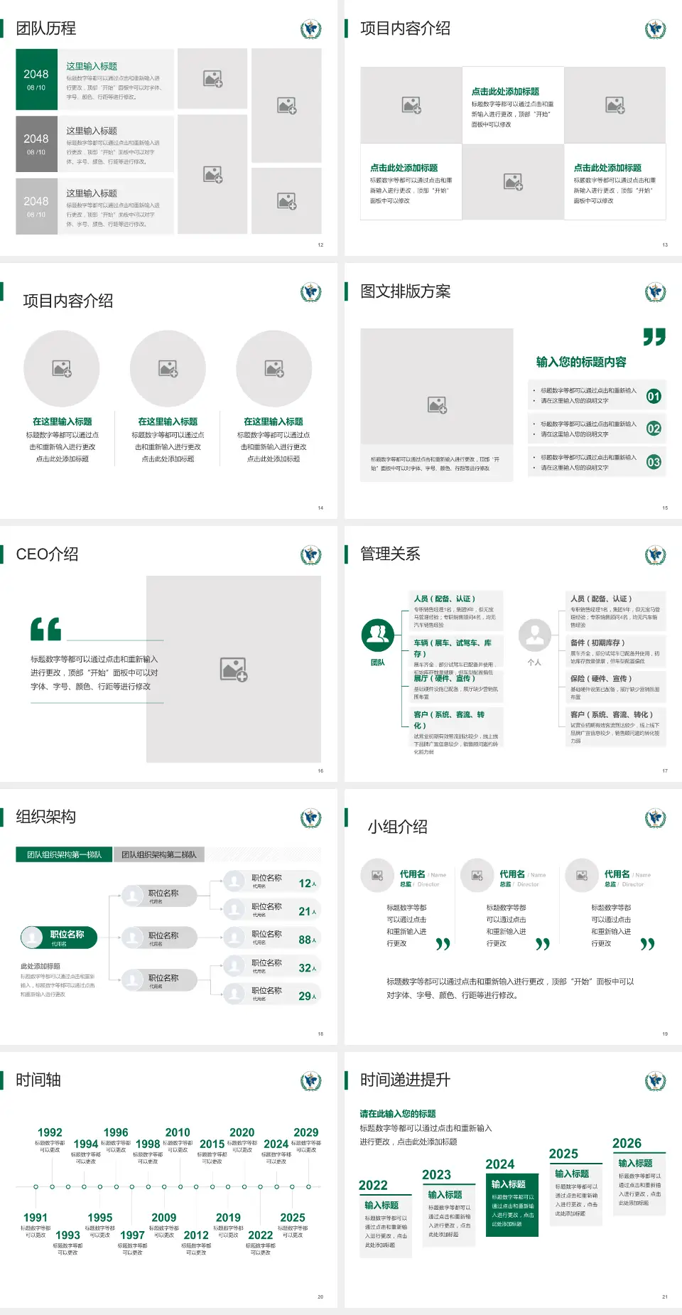 四川省肿瘤医院医院管理报告PPT模板4:3格式幻灯片预览图3