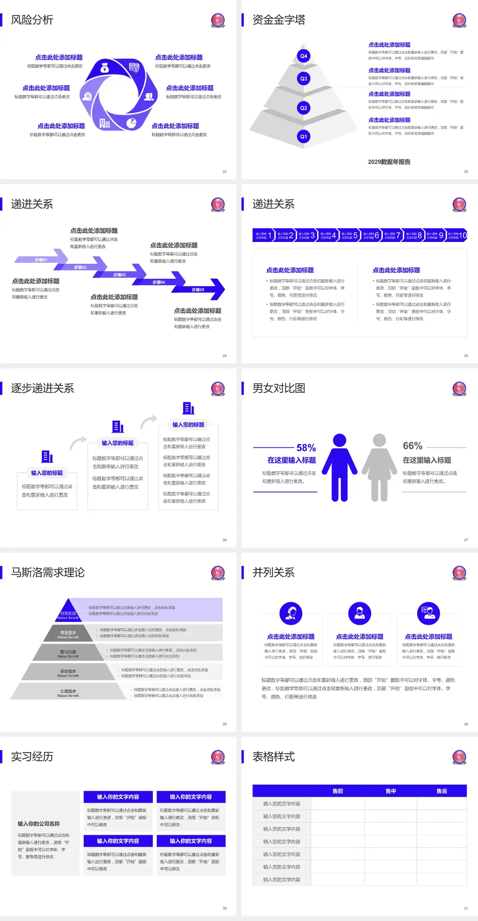 天全县中医医院项目申请与汇报PPT模板4:3格式幻灯片预览图4