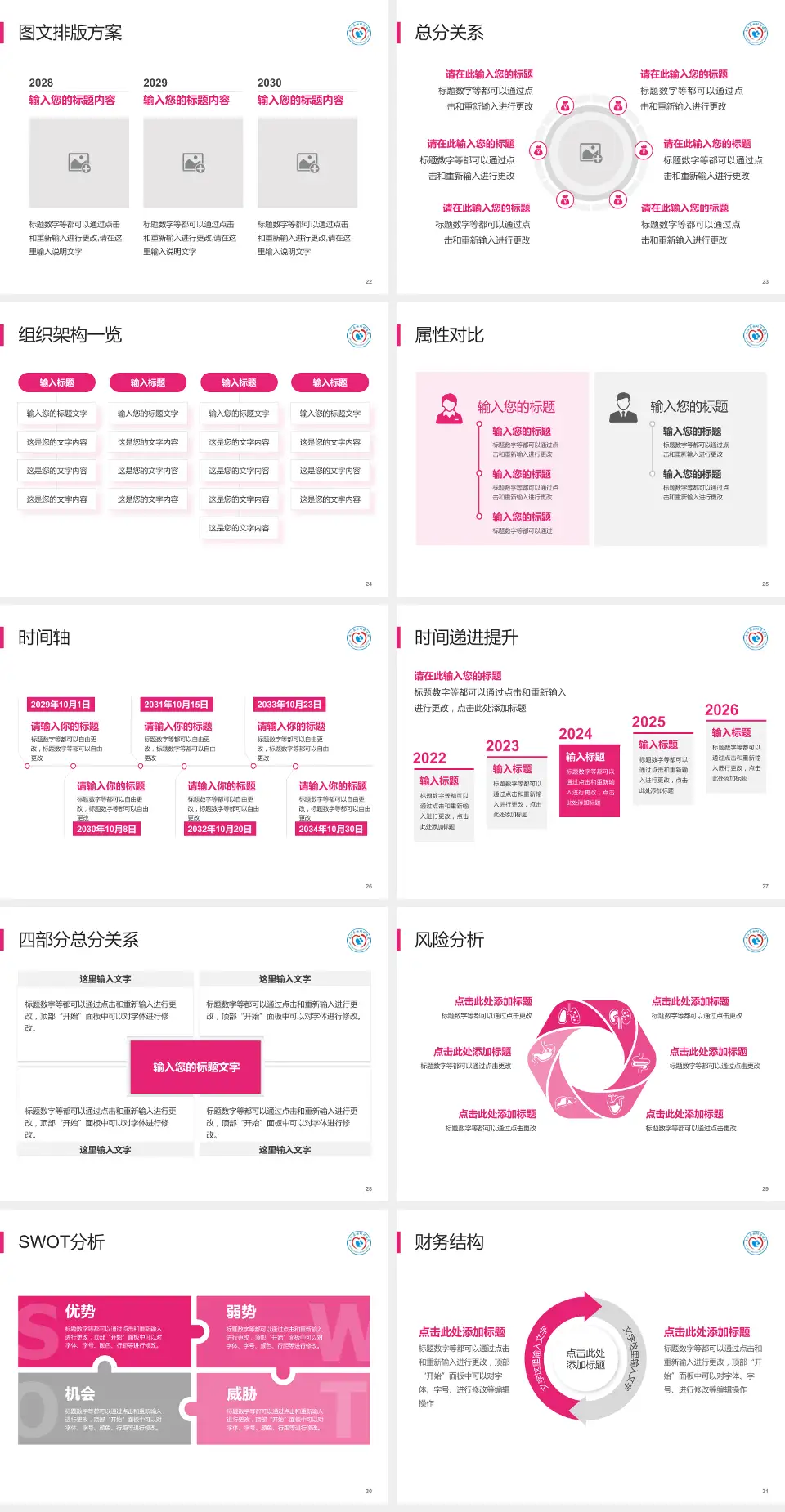 南江县妇幼保健院护理专业职业生涯规划PPT模板4:3格式幻灯片预览图4