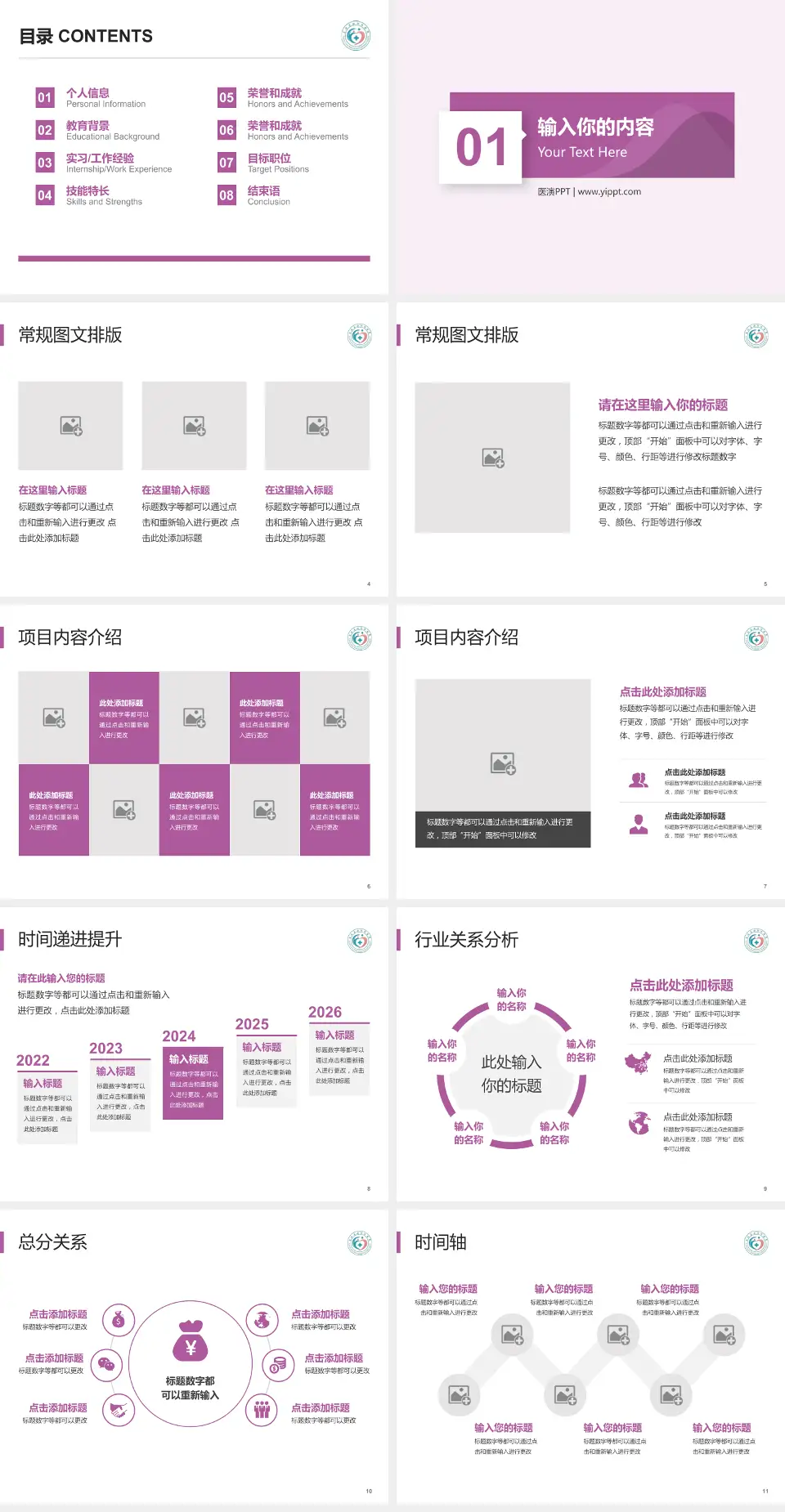 富顺县妇幼保健院财务与预算报告PPT模板4:3格式幻灯片预览图2