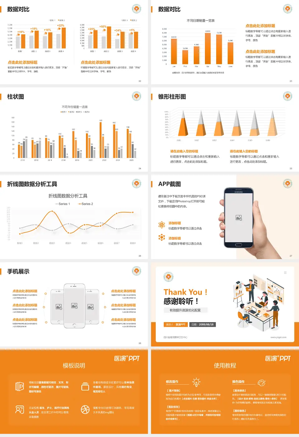 四川省南充精神卫生中心财务与预算报告PPT模板16:9格式幻灯片预览图4