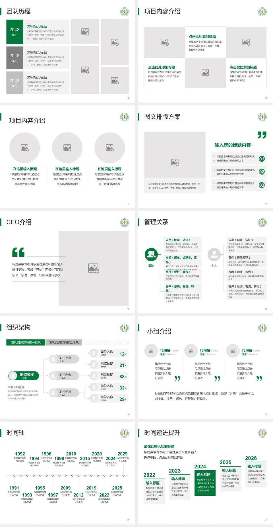 宜宾市第二人民医院南岸院区医院管理报告PPT模板4:3格式幻灯片预览图3