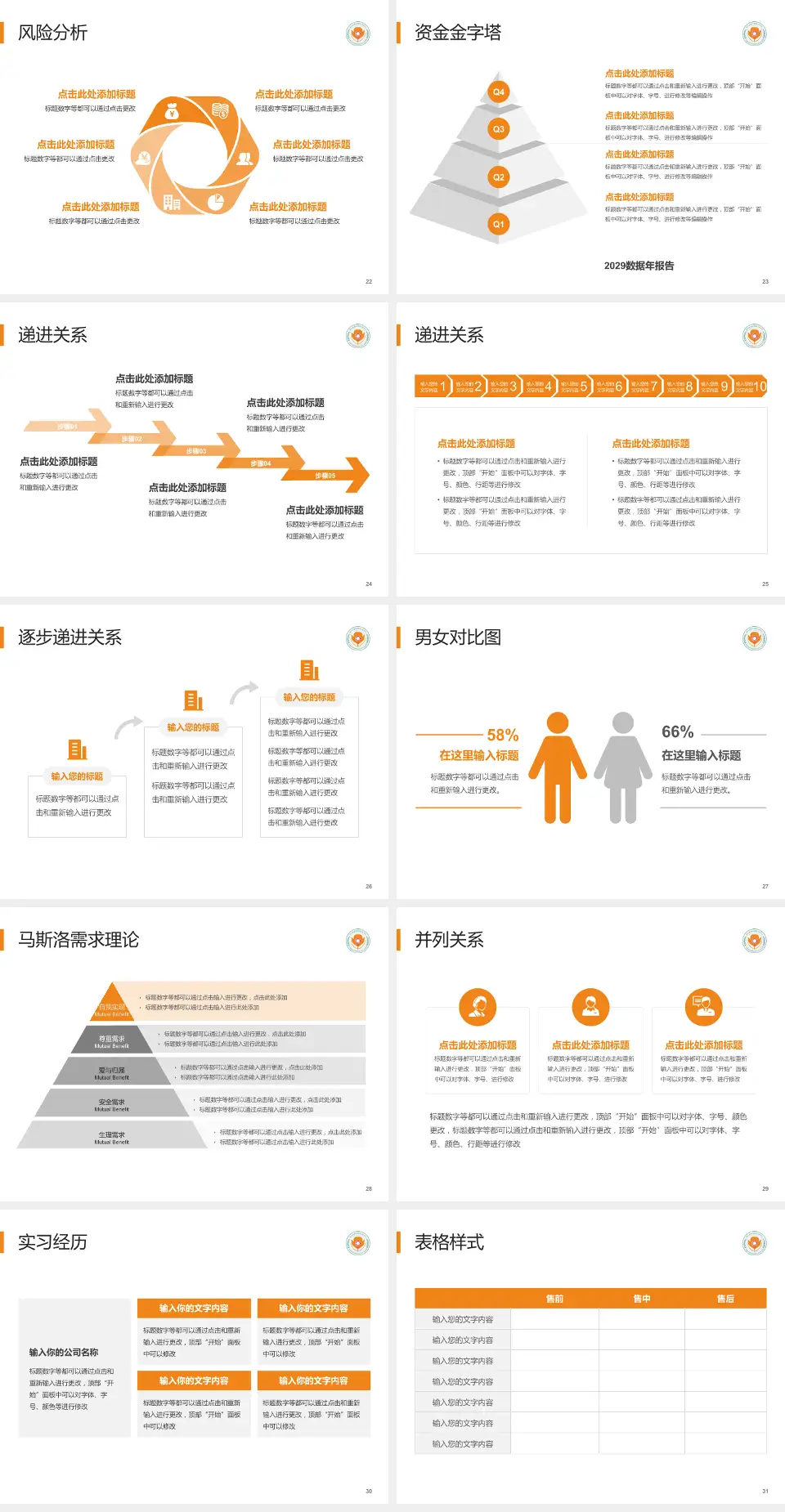 四川省南充精神卫生中心项目申请与汇报PPT模板4:3格式幻灯片预览图4