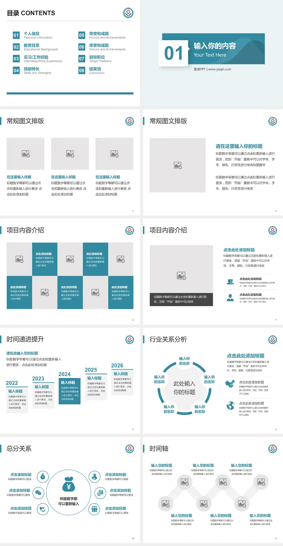 阳泉市第一人民医院财务与预算报告PPT模板4:3格式幻灯片预览图2