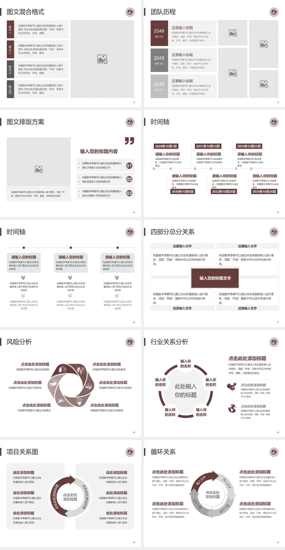 乐山市中医医院项目申请与汇报PPT模板4:3格式幻灯片预览图3