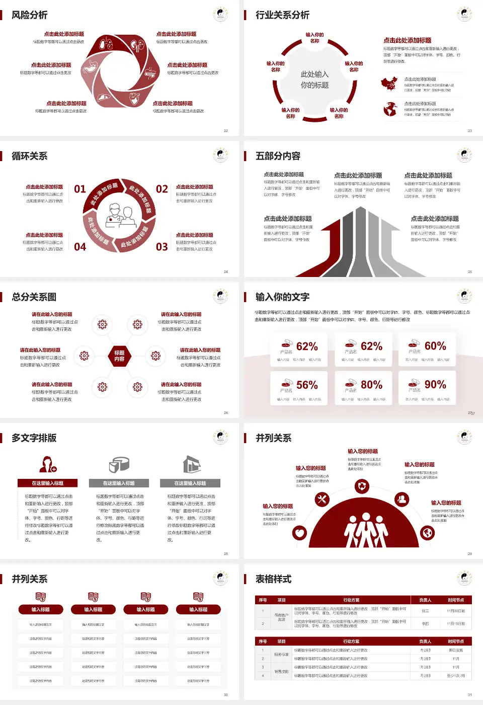 南充市中医院科室介绍与推广PPT模板16:9格式幻灯片预览图4