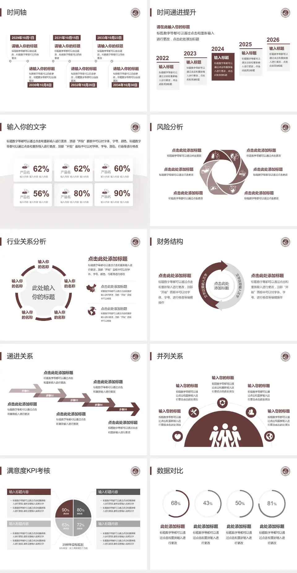 乐山市中医医院病例分享与讨论PPT模板4:3格式幻灯片预览图3