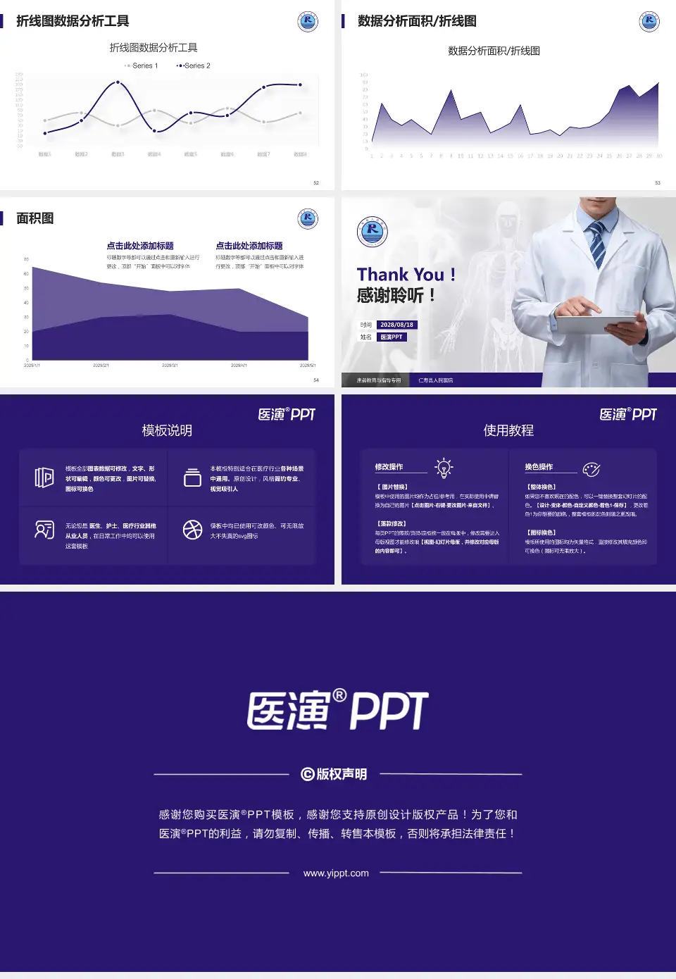 仁寿县人民医院患者教育与指导PPT模板16:9格式幻灯片预览图7