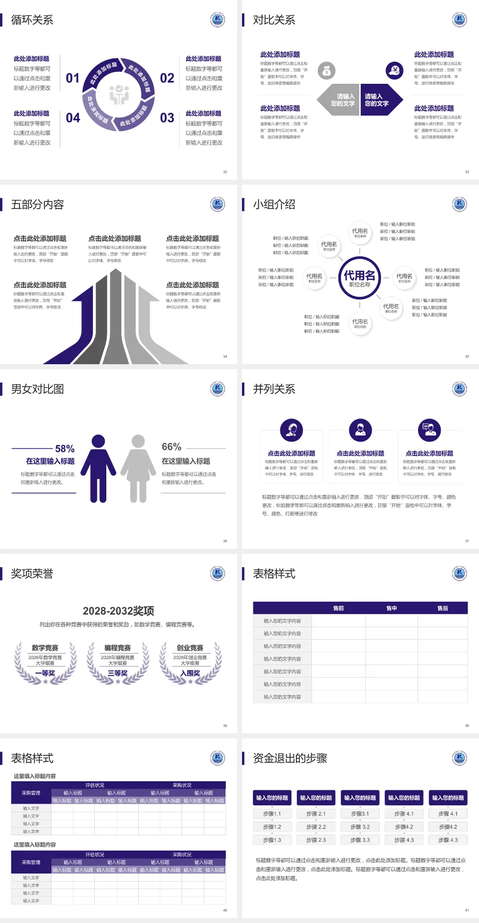 仁寿县人民医院医院简介/日常通用PPT模板4:3格式幻灯片预览图5