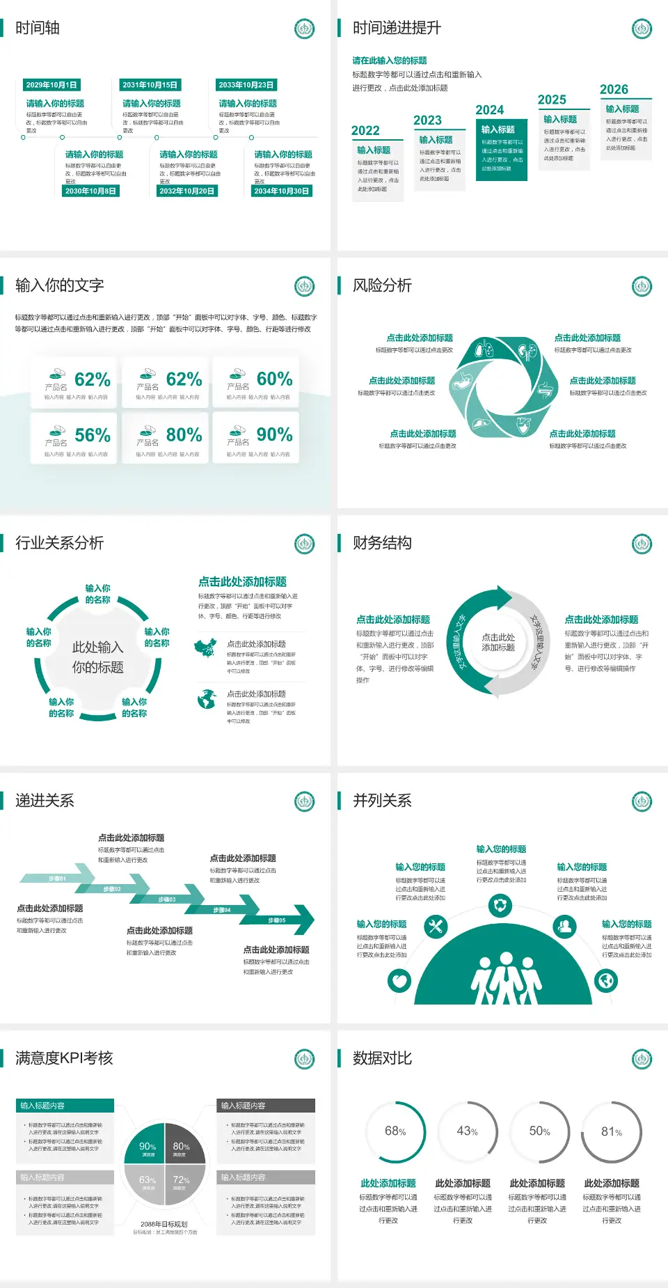 峨眉山市人民医院病例分享与讨论PPT模板4:3格式幻灯片预览图3