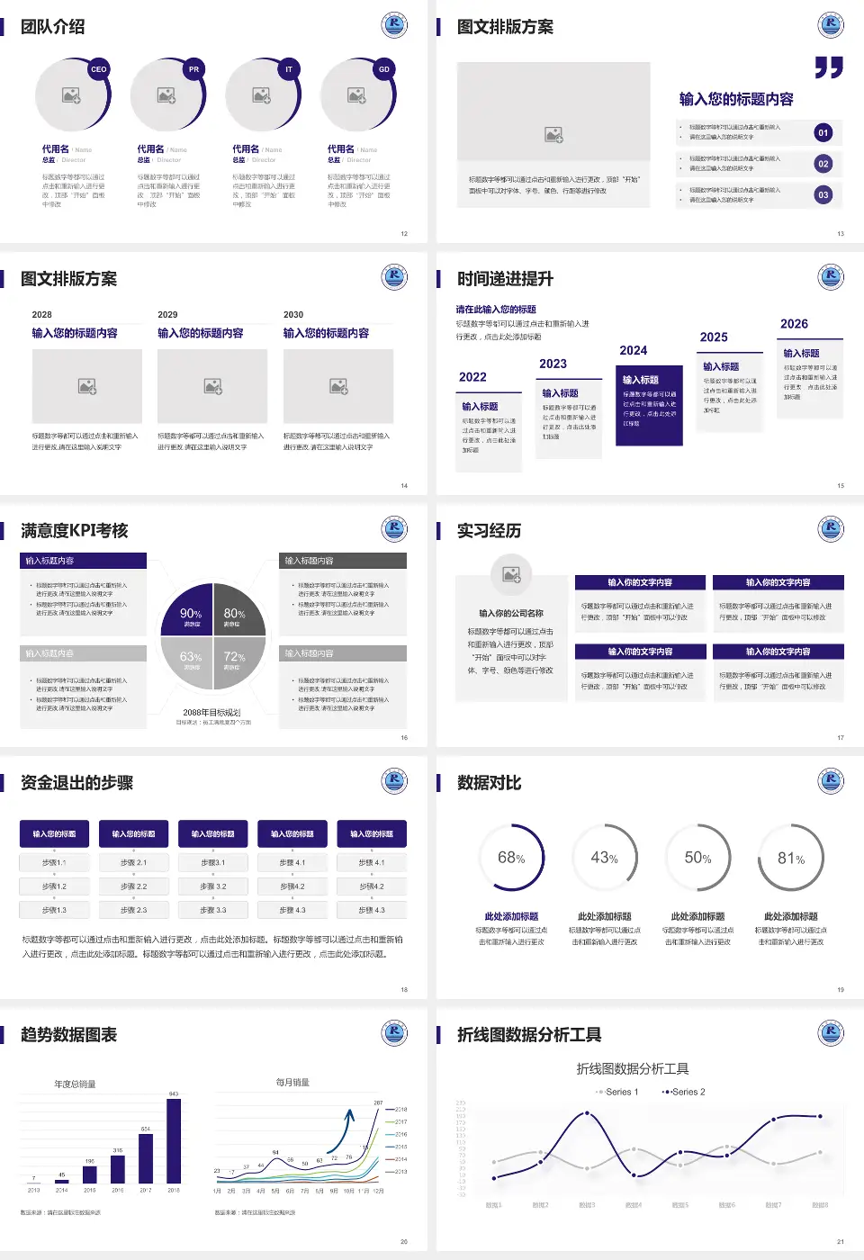 仁寿县人民医院培训与教育PPT模板16:9格式幻灯片预览图3