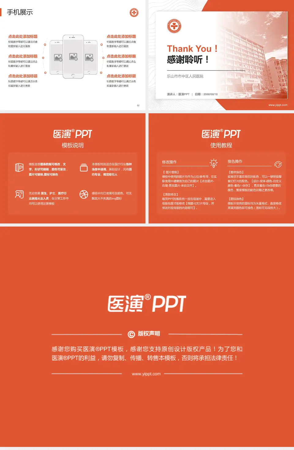 乐山市市中区人民医院医院管理报告PPT模板4:3格式幻灯片预览图7