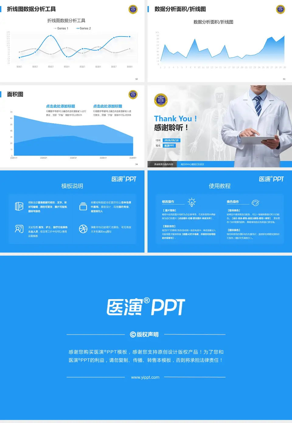 南充市中心医院江东院区患者教育与指导PPT模板16:9格式幻灯片预览图7