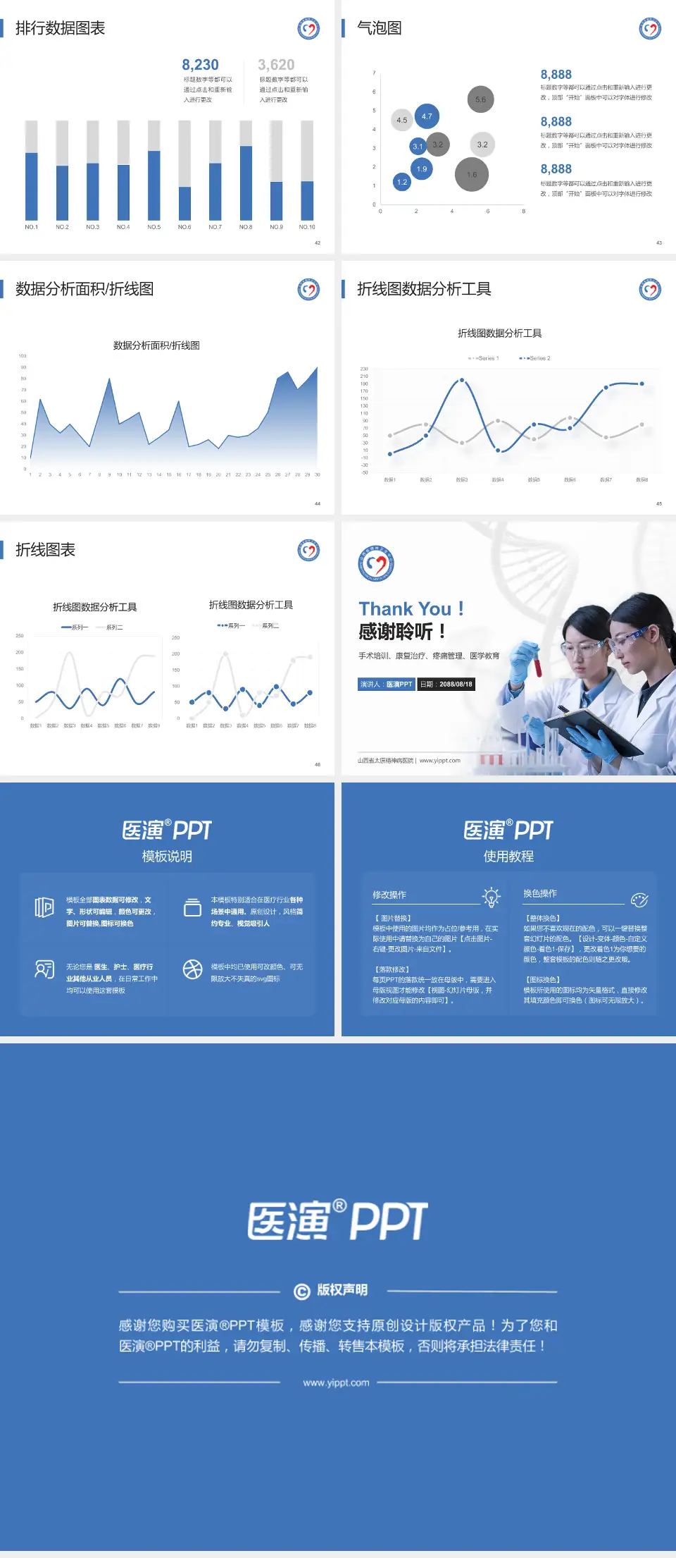 山西省太原精神病医院科研成果展示PPT模板4:3格式幻灯片预览图6