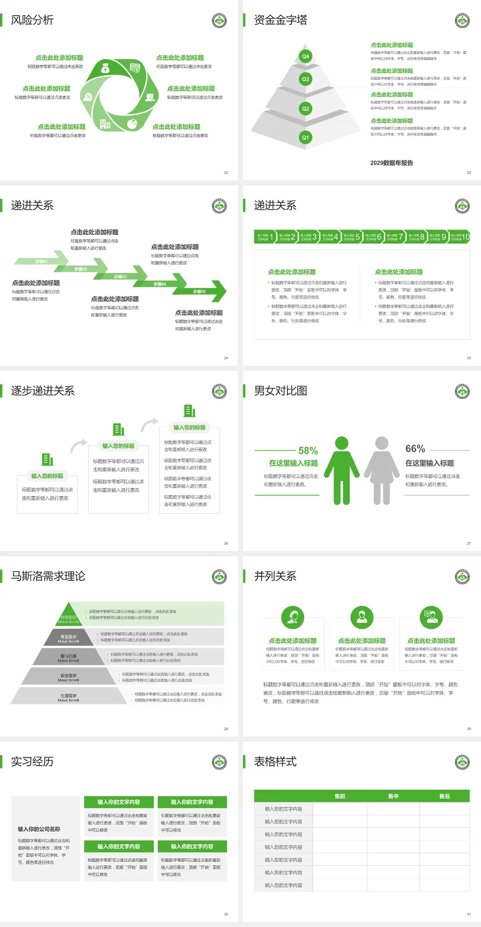 山西省中医院项目申请与汇报PPT模板4:3格式幻灯片预览图4