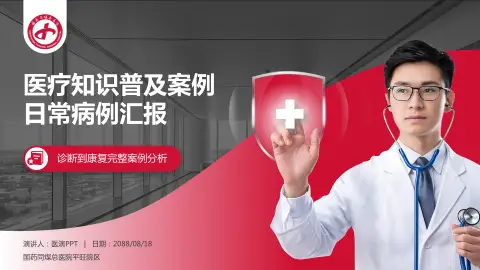 国药同煤总医院平旺院区医疗知识普及PPT模板