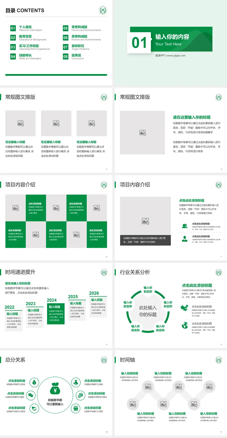 侯马市人民医院财务与预算报告PPT模板4:3格式幻灯片预览图2