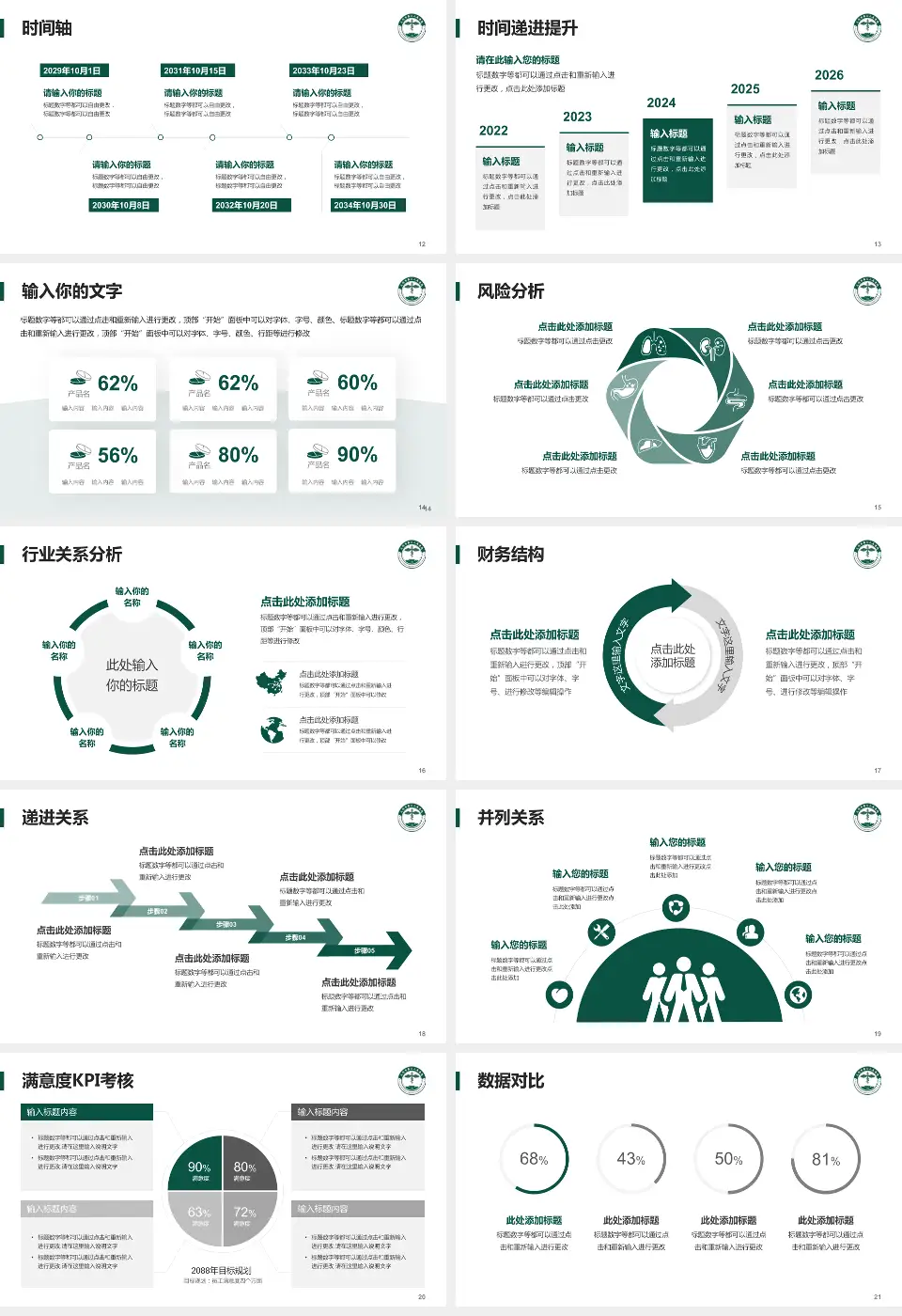 大同市第三人民医院病例分享与讨论PPT模板16:9格式幻灯片预览图3