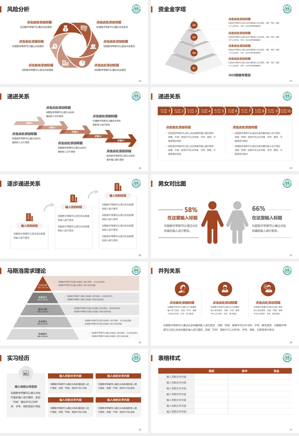 山西省中西医结合医院项目申请与汇报PPT模板16:9格式幻灯片预览图4