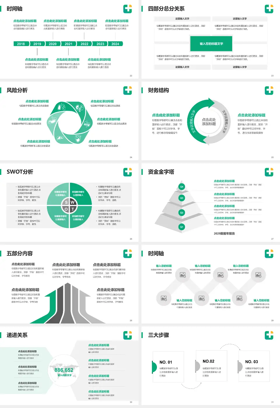 龙口市人民医院患者教育与指导PPT模板16:9格式幻灯片预览图4
