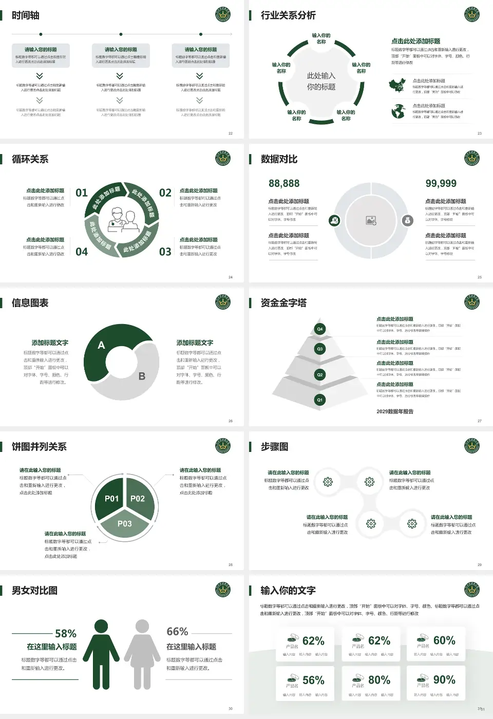 山西大医院医院管理报告PPT模板16:9格式幻灯片预览图4