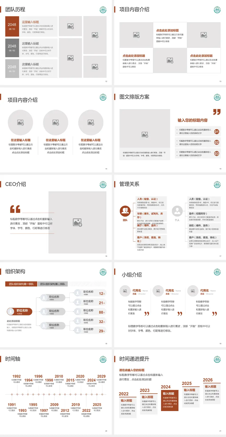 山西省中西医结合医院医院管理报告PPT模板4:3格式幻灯片预览图3