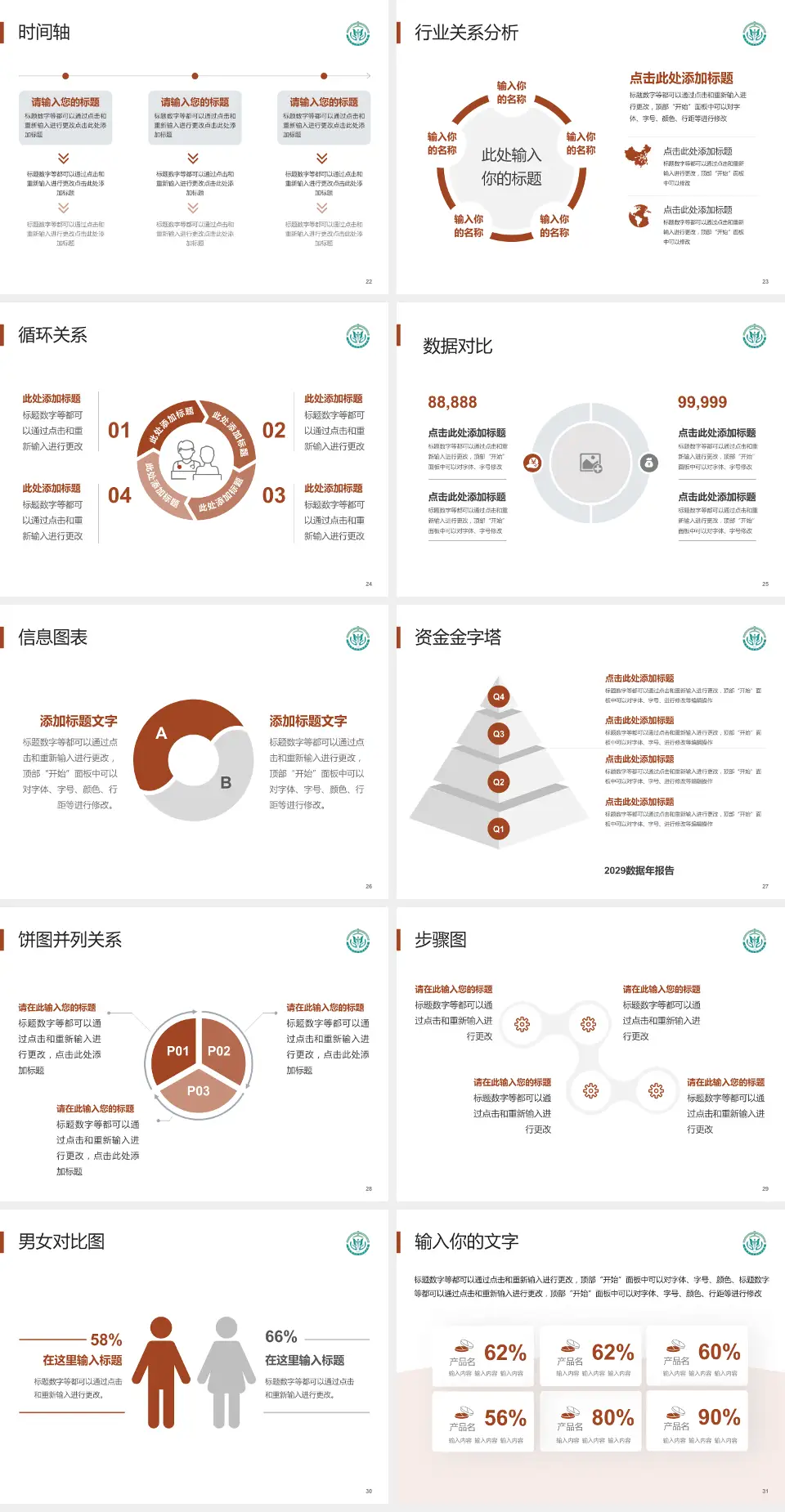 山西省中西医结合医院医院管理报告PPT模板4:3格式幻灯片预览图4