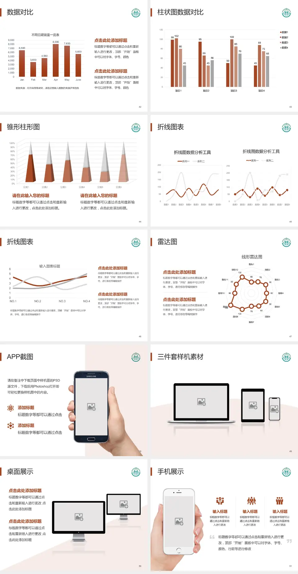 山西省中西医结合医院医院管理报告PPT模板4:3格式幻灯片预览图6